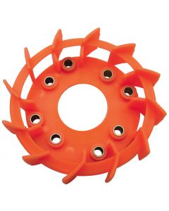 Cooling Fan - Turbo; (Orange), Honda/GY6 150cc 125/150, (NCY Brand)
