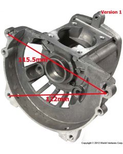 Engine Crankcase (Version 1) - 22/26cc, 2-cycle