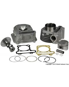 Cylinder and Head 61mm Alloy Big Bore Kit - GY6 125/150cc