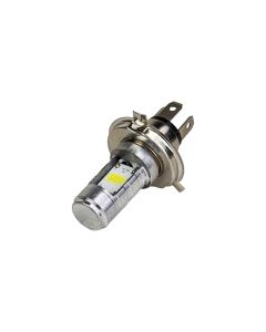 LED Headlight Bulb H4 P43T 12V 6W - 1 Piece 
