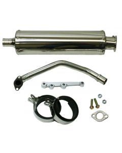 SSP-G 2nd Gen GY6 Round Stainless Performance Exhaust
