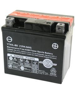 Battery - Universal Parts 12V 4AH, YTX5L-BS