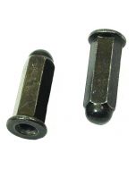 Exhaust Pipe - Nuts (6mm X 35mm), (Sold in Pairs)