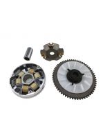 CVT Variator Pulley (Complete Assembly) - QMB, 49/50cc
