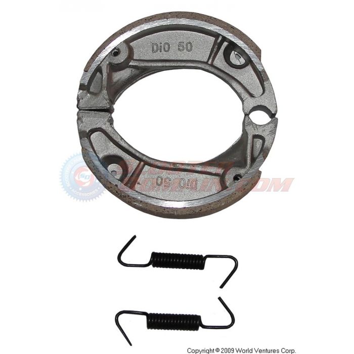 Brake Shoes - Rear Brake Shoes for the Honda DIO 50