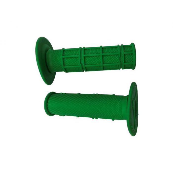 MYK Dirt Bike Style Grip Set. Color: GREEN - fits most 50/110cc Dirt Bikes, ATVs, and others.